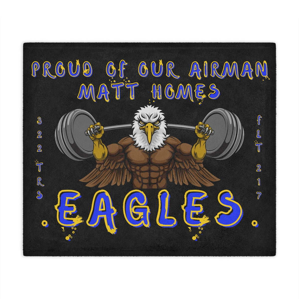 322 Eagles Blanket Banner – Aim High Shop