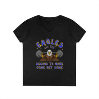 322 TRS Eagles Ladies V-Neck T-Shirt