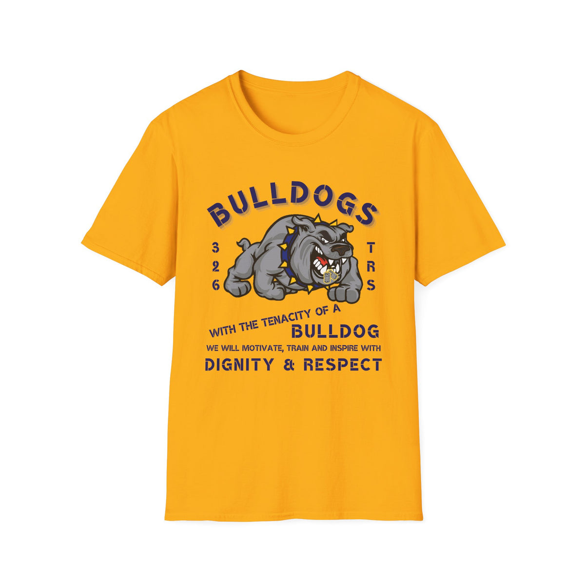 326 TRS Bulldogs Unisex T-shirt – Aim High Shop