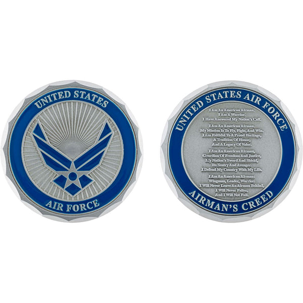 Airman's Creed Challenge Coin