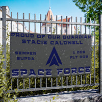 Space Force Vinyl Banner