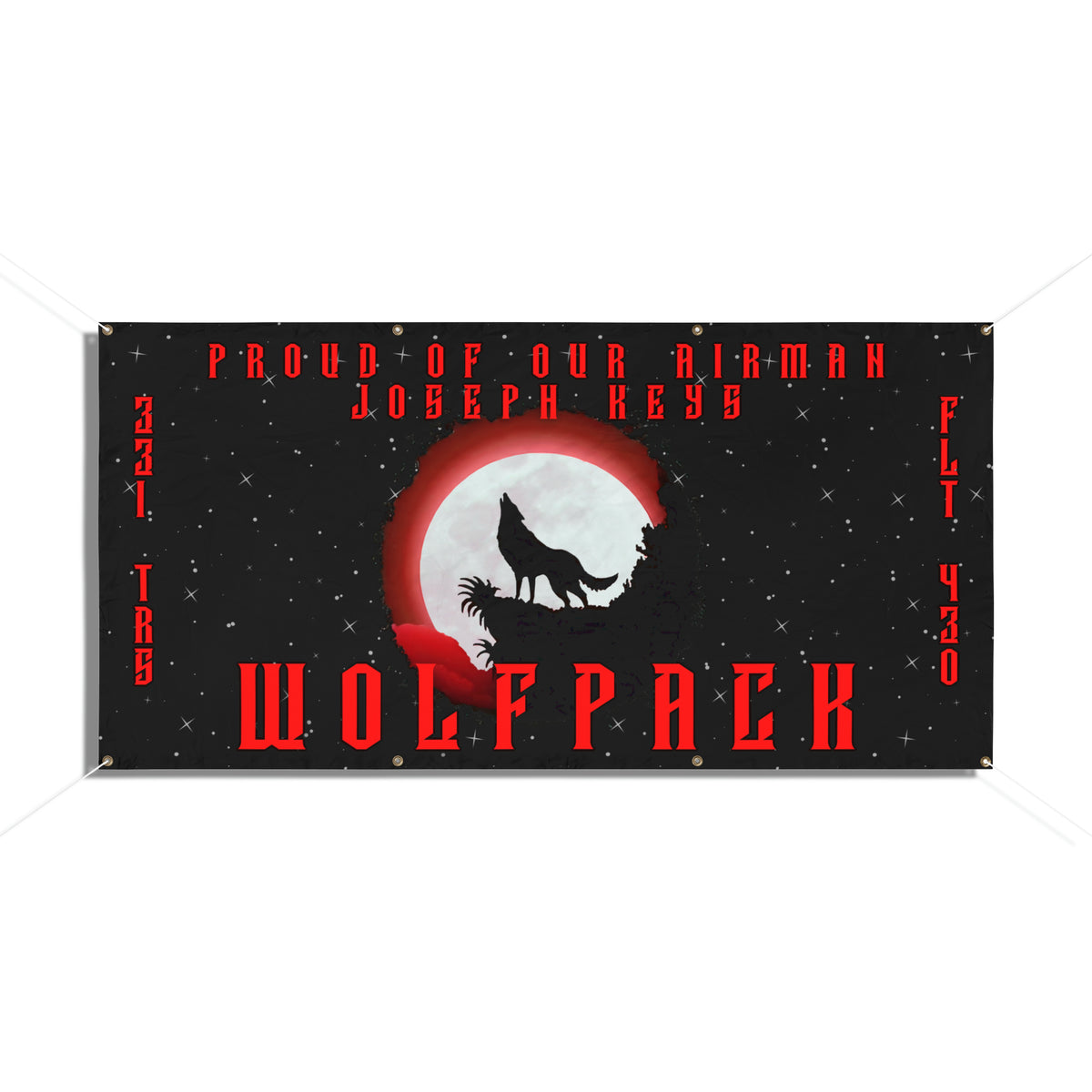 331 TRS Wolfpack Vinyl Banner – Aim High Shop